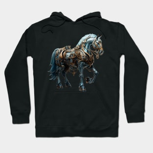 Steampunk Horse Animals Hoodie